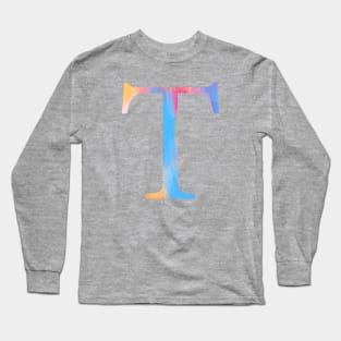 Sunrise Tau Letter Long Sleeve T-Shirt